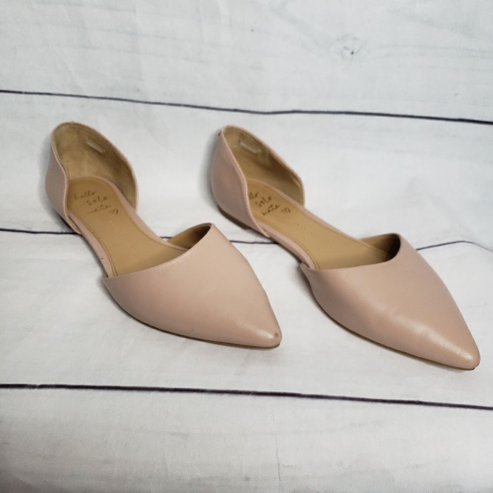 Banana  Republic Aiden d'orsay flat pink pebble 7